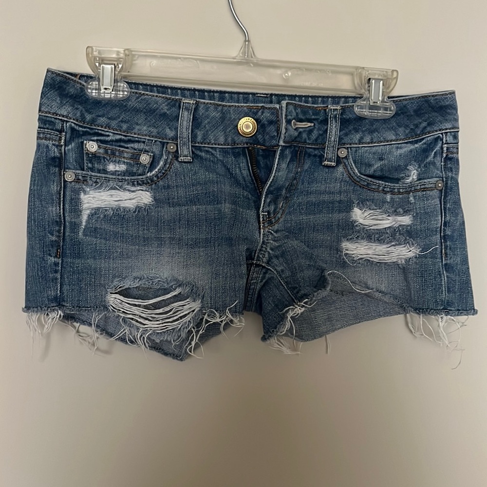 Womens American Eagle jean shorts, size 2